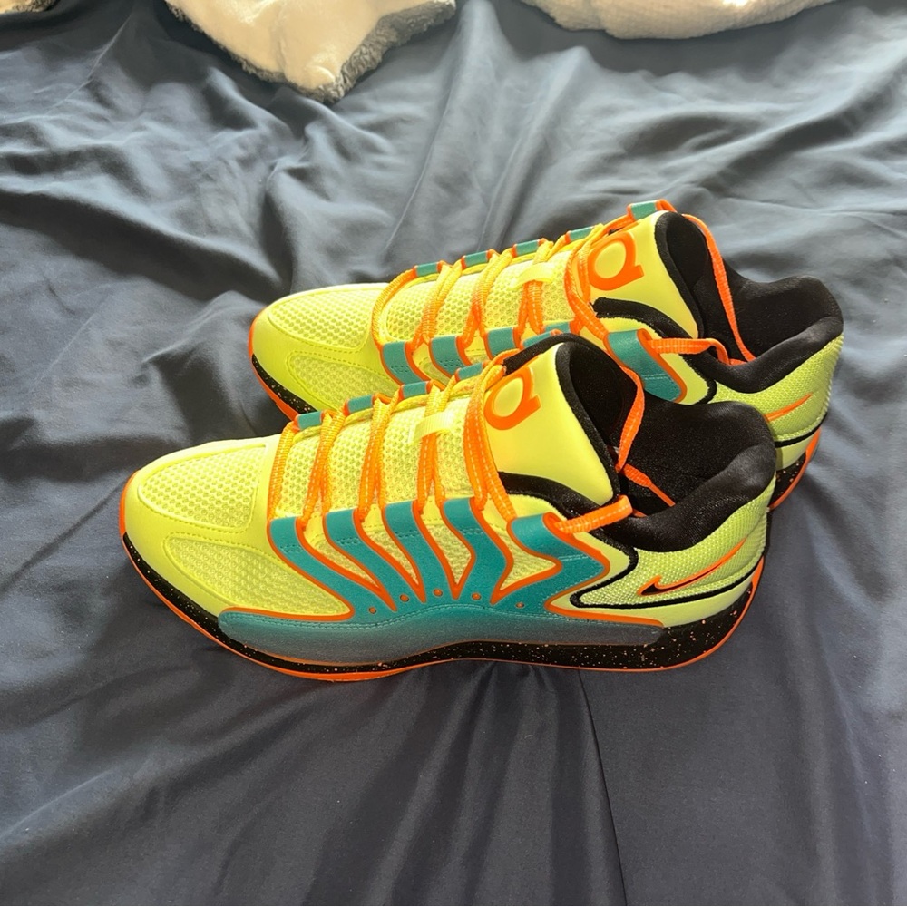 Nike KD18 NRG Clear Jade Black Athletic Shoes